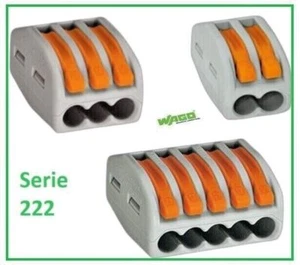 Wago Klemmen 222 Serie Verbindungsklemmen Dosenklemmen - Bild 1 von 10