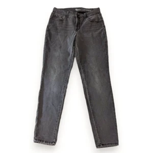 Style & Co Curvy Skinny Leg Stretch Charcoal Black 5 Pocket Jeans size 8 - Picture 1 of 10