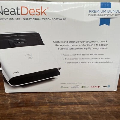 Neat Desk ND-1000 Premium Bundle Desktop Scanner - Brand New - Image 1 of 4