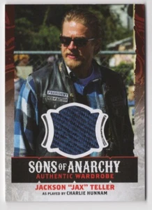 Charlie Hunnam Jax Teller SONS OF ANARCHY Seasons 4-5 Wardrobe Costume Card W09 - Picture 1 of 2
