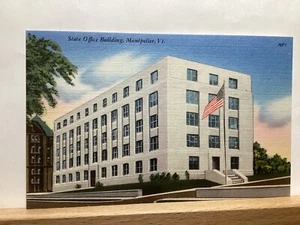 State Office Building: Montpelier, VT - Vintage Postcard - Picture 1 of 3