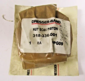 ✌️NEW DRESSER-RAND NUT SCAV PISTON 318-336-001 - Picture 1 of 2