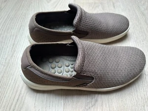 Herren Crocs Halbschuhe Slipper Strickstoff Braun-Beigemeliert M11 = EU 45-46 - Bild 1 von 9