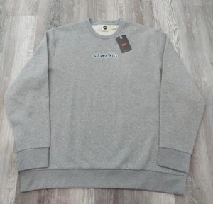 Levi’s Sweater Silvertab Men's 2XL Pullover Grey Crewneck Standard Fit - Bild 1 von 7