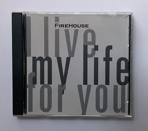 Firehouse Live My Life For You 3 Track Promo CD Acoustic What's Wrong AOR - Picture 1 of 2