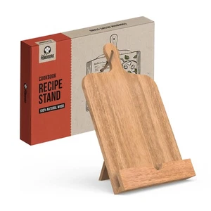 Chef Pomodoro Cookbook Recipe Stand, Recipe Book Holder for Kitchen, Fits iPad T - Picture 1 of 8