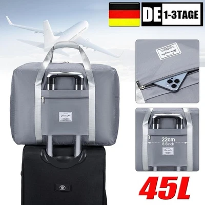 45L Reisetasche, Steppdecke, Aufbewahrungstasche, Umzugstasche, 55 x 40 x 20 cm - Bild 1 von 4
