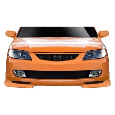 For Mazda Protege 01-03 Razor Style Fiberglass Front Bumper Lip Unpainted - Image 1 of 4