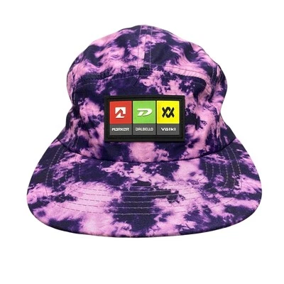 Marker Dalbello Volkl 滑雪板标志紫色领带染棒球帽滑雪帽 — 第 1/4 张图片