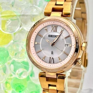 Seiko Rukia Women's Solar Radio Watch Lucky Passport Used - Picture 1 of 9