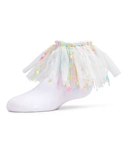 Girls Confetti Cotton Blend Anklet Sock - Picture 1 of 3