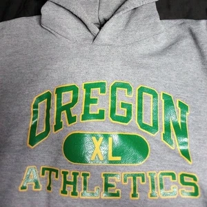 Vintage Russell Athletic Oregon Ducks XL Hoodie Sweatshirt - Picture 1 of 6