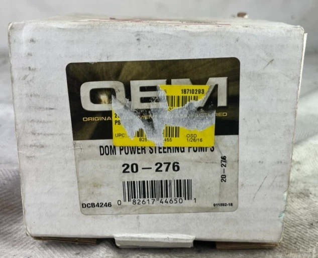 原始设备制造商 20-276 动力转向泵-SE Reman 适合;福特 Escort 1997 - 2002 — 第 1/4 张图片