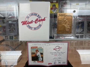 1994 The Highland Mint MIKE SCHMIDT 1974 Topps #283 Bronze Card 0840/2500 w/ COA - Picture 1 of 1