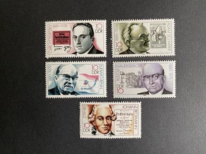 RDA 1989 - Mi.Nr. 3230 - 3234 - Personajes - MNH (221) - Imagen 1 de 1