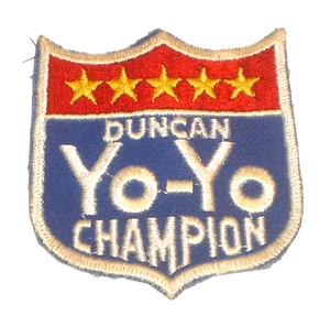 Vintage Duncan Yo-Yo Champion bestickter Aufnäher - Bild 1 von 2