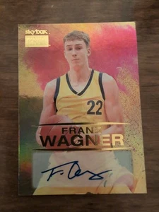 2021 Skybox Metal Universe - Skybox Premium Franz Wagner #S-9 (RC) - AUTO - Picture 1 of 2
