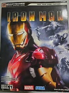 Iron Man Official Strategy Guide Brady PS2 PS3 Wii Xbox Marvel - Picture 1 of 2