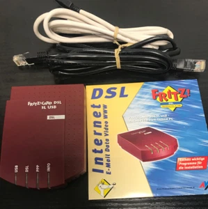 AVM Fritzcard DSL SL USB - DSL Controller inkl. DSL-Modem, USB powered, (retro) - Bild 1 von 4