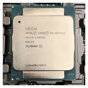 Intel Xeon E5-2673 V3 (SR1Y3) 2.40Ghz Twelve (12) Core LGA2011-3 30MB 105W CPU - Picture 1 of 5