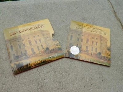 2001-P UNITED STATES CAPITOL 200TH ANNIVERSARY UNCIRCULATED HALF DOLLAR SET - Image 1 of 4