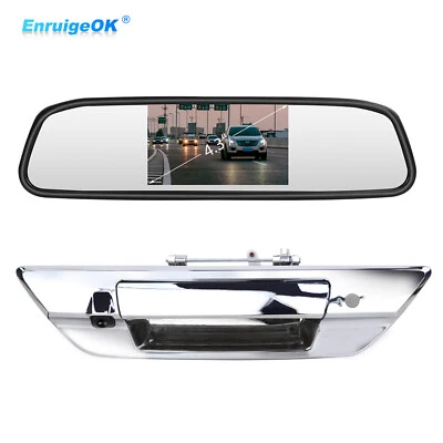 For Toyota Hilux Revo 2015-2021 ChromeTailgate Handle with Backup Camera Kit - Image 1 of 4