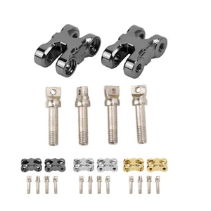 2 Sets RC Front and Rear Bumper Tow Hooks Buckle Winch Hook for 1/10 RC Car - Picture 1 of 21