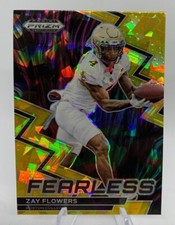 2023 Panini Prizm Draft Picks Football GOLD CRACKED ICE Retail Inserts You Pick!