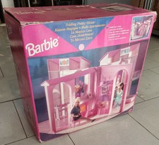 BARBIE casa apribile (anni 90 Mattel) box originale/discrete condizioni di gioco