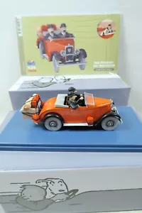 Tim und Struppi Tintin Auto 1/24 Peugeot 201 Roadster Moulinsart 29956 - Bild 1 von 6