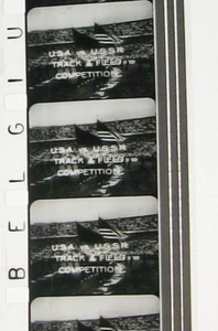 ABC NEWS SPORT TRAILER 16MM FILM MOVIE ROLLED NO REEL I60 - Picture 1 of 6