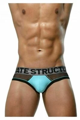 Private Structure Brief Momentum-Orange Mini Briefs Black 3857 11 - Image 1 of 4