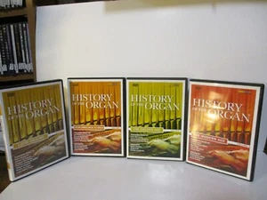 History of the Organ Volumes 1 - 4 - DVD's - MINT condition - ED24-40 - Foto 1 di 6