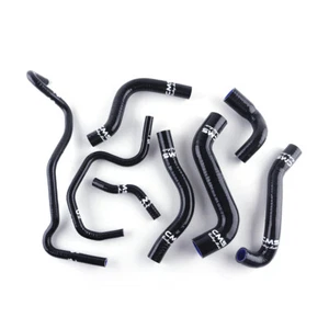 Black For Audi A3 S3/TT MK1 1.8T 225 PS AMU APX BAM BEA Silicone Radiator Hose - Imagen 1 de 12