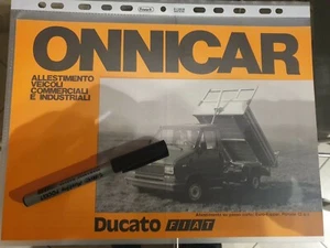 Carrozzeria ONNICAR brochure depliant prospekt Fiat Ducato 1 serie ribaltabile - Foto 1 di 1