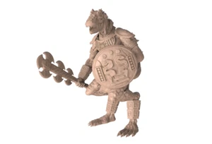 Lizard Fighter C | Sync Ratio Systems | Wargaming RPG D&D drukowane 3d Mini - Zdjęcie 1 z 1