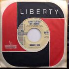 BOBBY VEE "EVERY LITTLE BIT HURTS" LIBERTY RECORDS PROMO 45