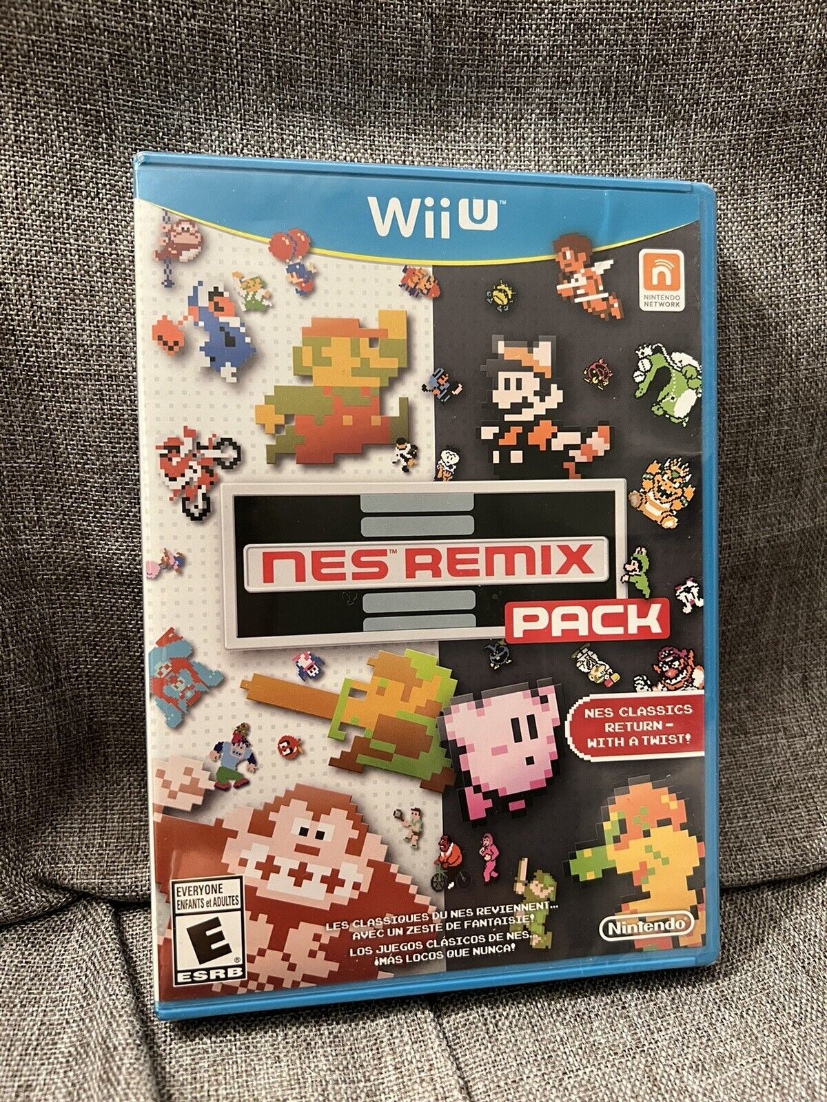 NES Remix Pack (Nintendo Wii U, 2014) BRAND NEW SEALED Free Shipping DAMAGED