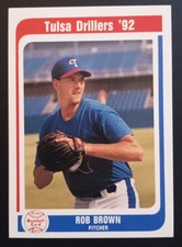 1992 Tulsa Drillers Rob Brown #5