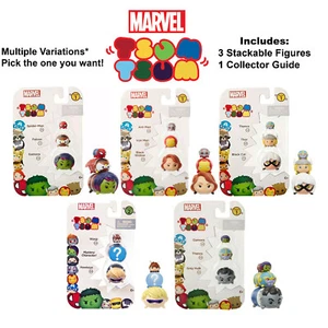 New Marvel Tsum Tsum Stackable Figures 3-Pack **You choose** - Picture 1 of 13