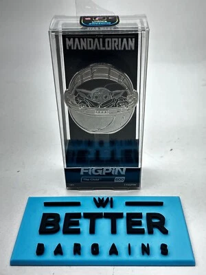 FiGPiN 3" Star Wars Mandalorian #600 The Child Pod (Cromo) - Exclusivo de Walmart Foto 1 de 4