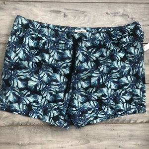 Goodthreads Herren Badehose, schwarz blau/grün geblümt, 3XL Badeanzug F14 - Bild 1 von 3