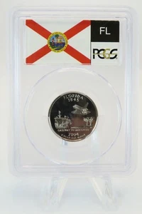 2004-S PCGS PR69DCAM Florida State Quarter Proof 25C - Picture 1 of 2