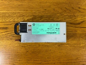HP 1200W 12V HOT PLUG HSTNS-PL42/HSTNS-PL-11 POWER SUPPLY PLATINUM PLUS - Picture 1 of 7