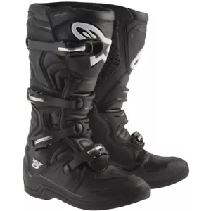 Alpinestars Tech 5 Boots Motocross Motorcycle MX AS201501501012 Black Size 12 - Picture 1 of 3