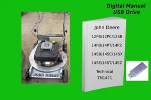 John Deere 12PB/12PC/12SB 14PB/14PT/14PZ 14SB/14SC/14SX 14SE/14ST/14SZ Vedi Desc. - Foto 1 di 1