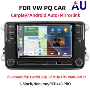 Noname RCD330 RCD340G RCD440 6.5"Car radio CarPlay Android Auto For VW Golf polo - Picture 1 of 8