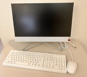 HP All-In-One 22-DF0222 Athlon Gold 3150U 4GB 256GB SSD Win 10 All-In-One PC - Picture 1 of 3