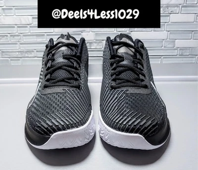 Nike Court Air Zoom Vapor 11 Tennis Womens Size 8.5 Black White DV2015-001 - Image 1 of 4