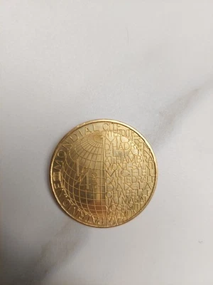 Pièce monnaie 1/4 euro France patrimoine mondial de l'UNESCO Cité interdite 2020 - Photo 1/2